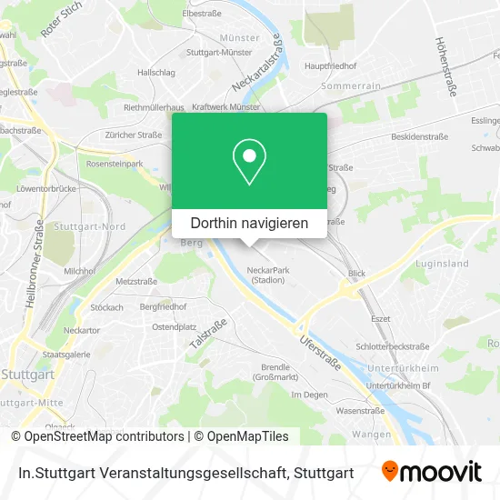 In.Stuttgart Veranstaltungsgesellschaft Karte