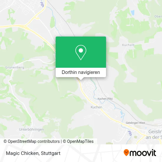 Magic Chicken Karte
