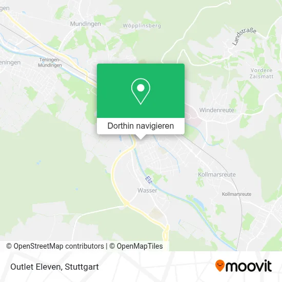 Outlet Eleven Karte