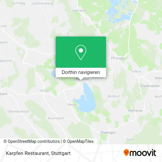 Karpfen Restaurant Karte