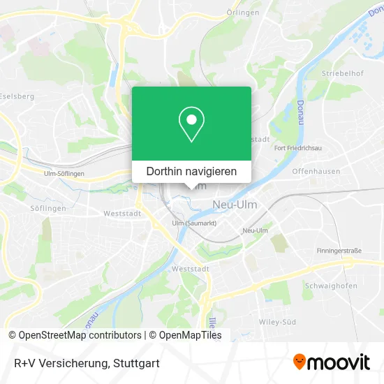 R+V Versicherung Karte