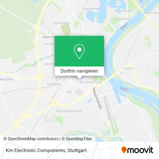 Km Electronic Components Karte