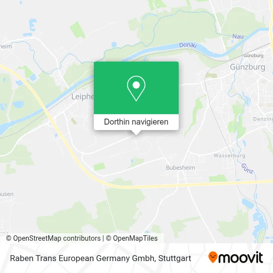 Raben Trans European Germany Gmbh Karte