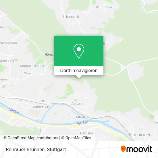Rohrauer Brunnen Karte