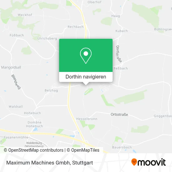 Maximum Machines Gmbh Karte