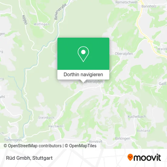 Rüd Gmbh Karte