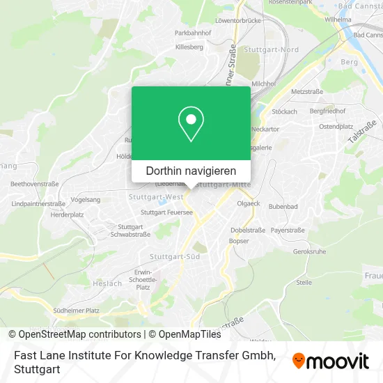Fast Lane Institute For Knowledge Transfer Gmbh Karte