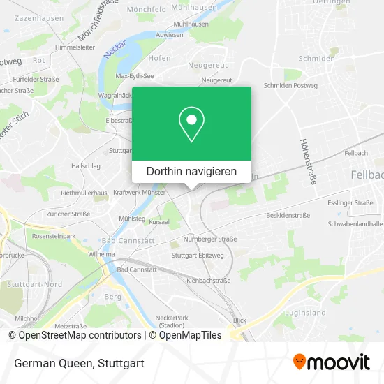 German Queen Karte