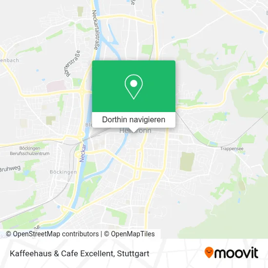 Kaffeehaus & Cafe Excellent Karte