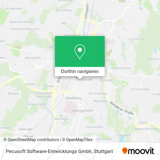 Pecusoft Software-Entwicklungs Gmbh Karte