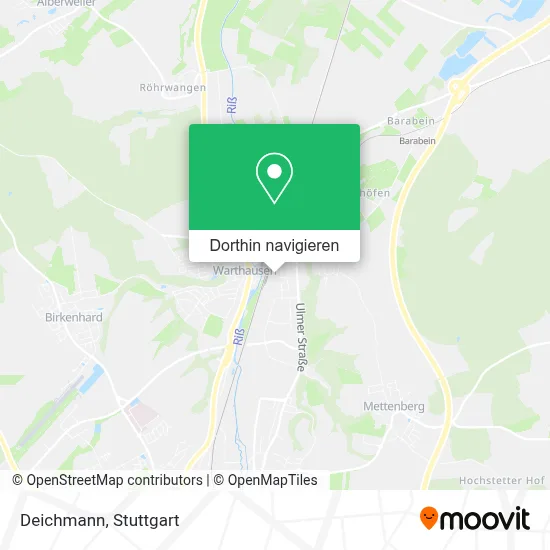 Deichmann Karte