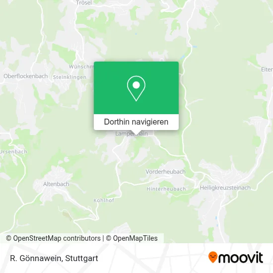 R. Gönnawein Karte