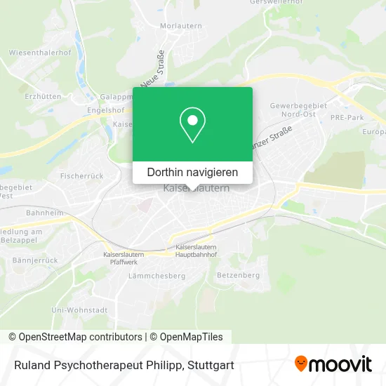 Ruland Psychotherapeut Philipp Karte