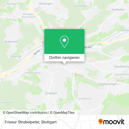 Friseur Strubelpeter Karte