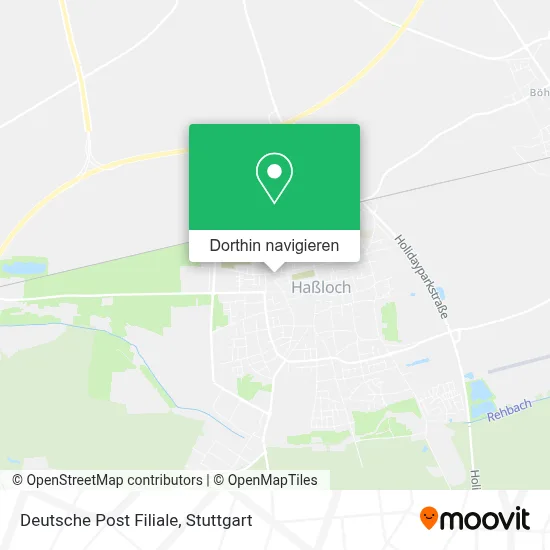 Deutsche Post Filiale Karte