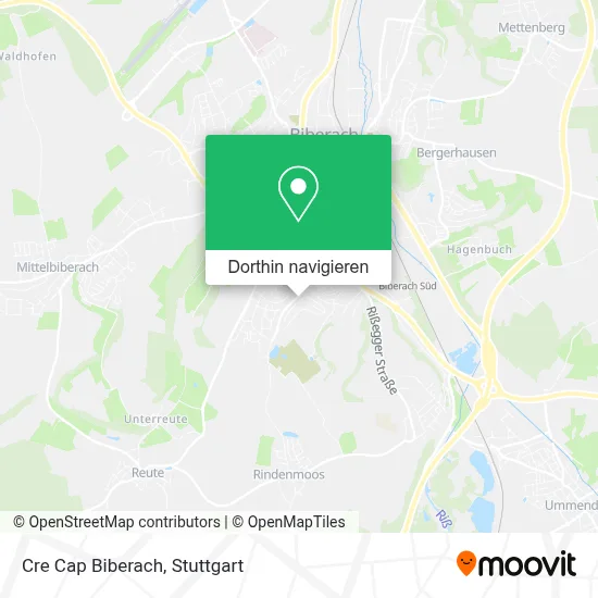 Cre Cap Biberach Karte