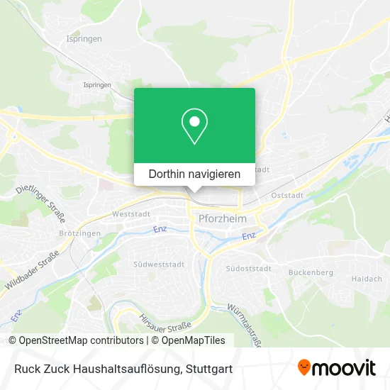 Ruck Zuck Haushaltsauflösung Karte