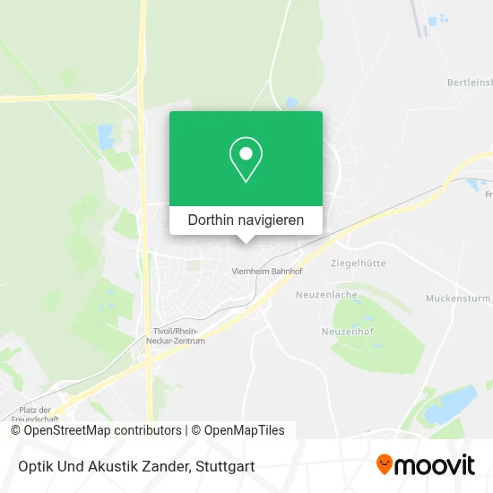 Optik Und Akustik Zander Karte