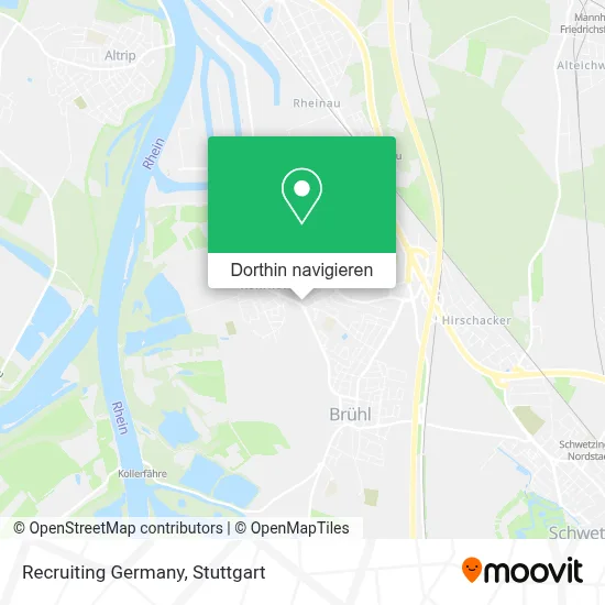 Recruiting Germany Karte