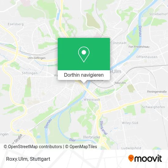 Roxy.Ulm Karte