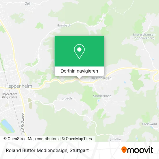 Roland Butter Mediendesign Karte