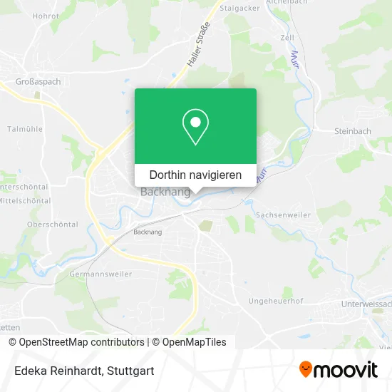Edeka Reinhardt Karte