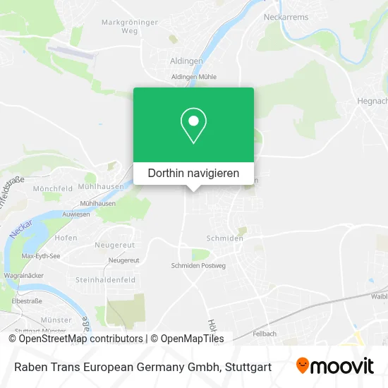Raben Trans European Germany Gmbh Karte