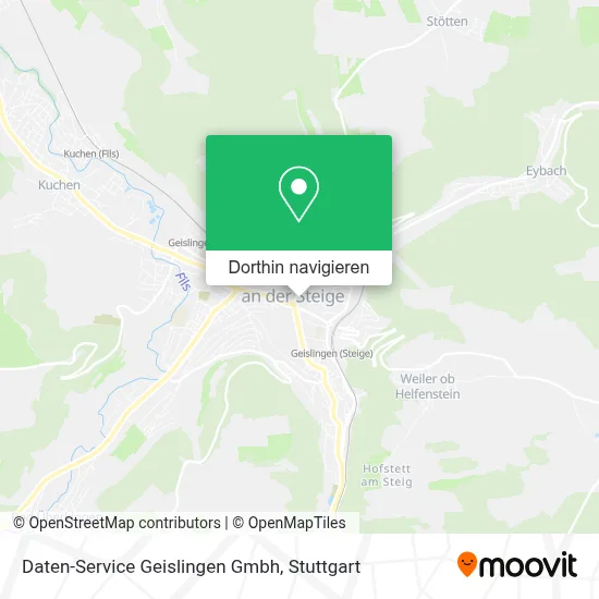 Daten-Service Geislingen Gmbh Karte
