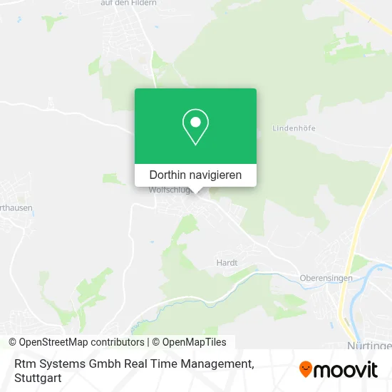 Rtm Systems Gmbh Real Time Management Karte