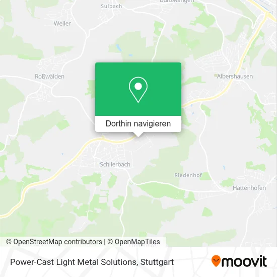 Power-Cast Light Metal Solutions Karte
