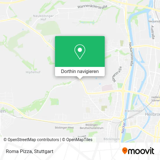 Roma Pizza Karte