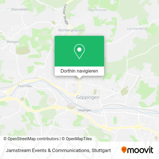 Jamstream Events & Communications Karte