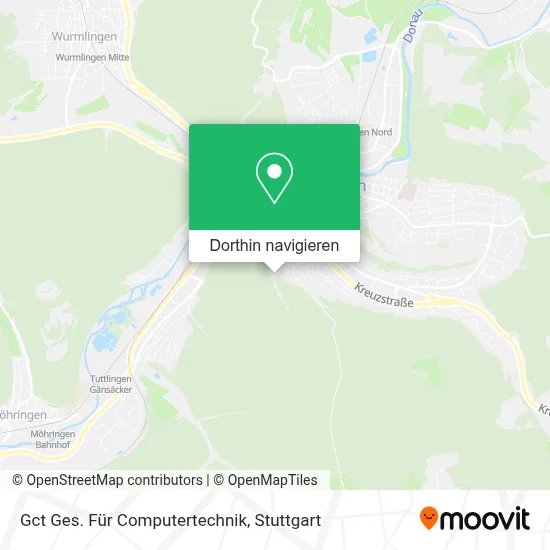 Gct Ges. Für Computertechnik Karte
