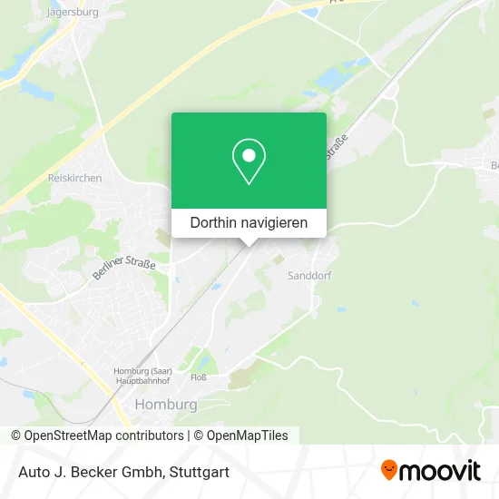 Auto J. Becker Gmbh Karte