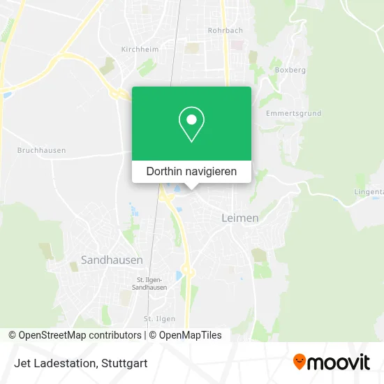 Jet Ladestation Karte