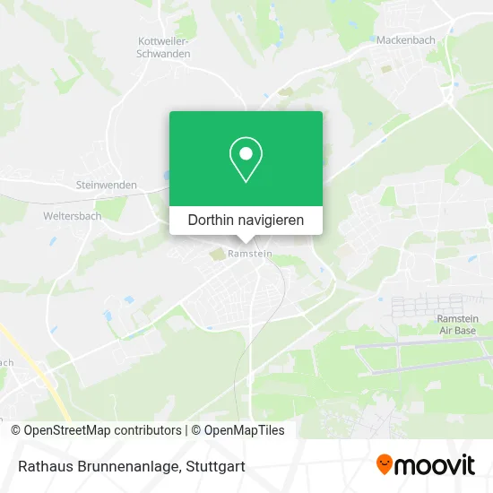 Rathaus Brunnenanlage Karte