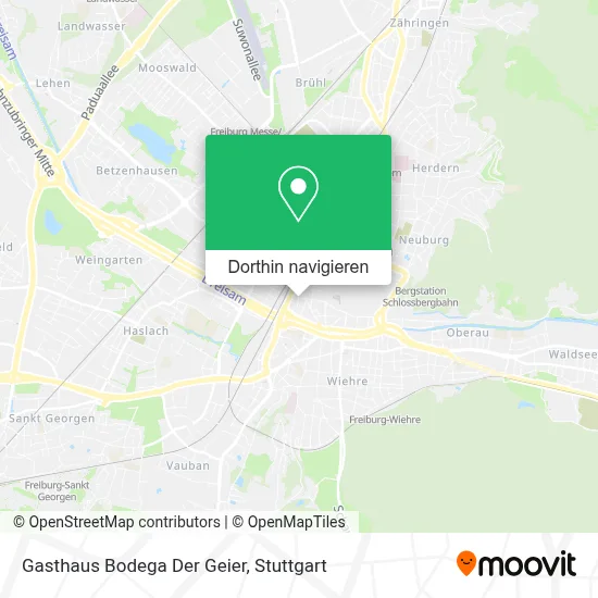 Gasthaus Bodega Der Geier Karte