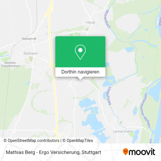 Mathias Berg - Ergo Versicherung Karte