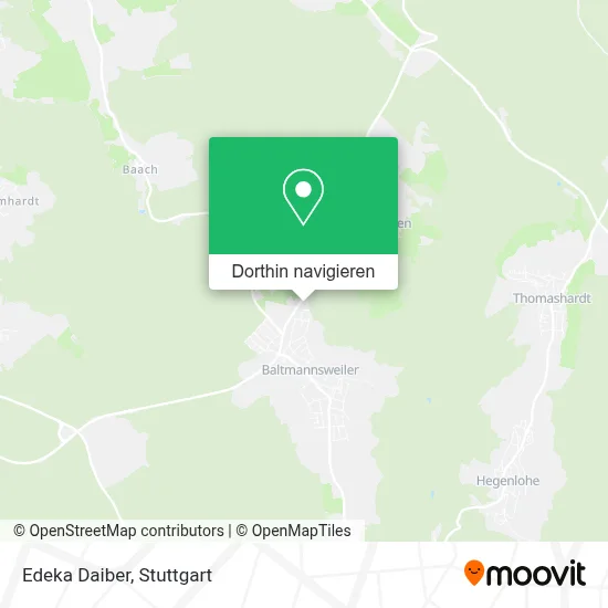 Edeka Daiber Karte