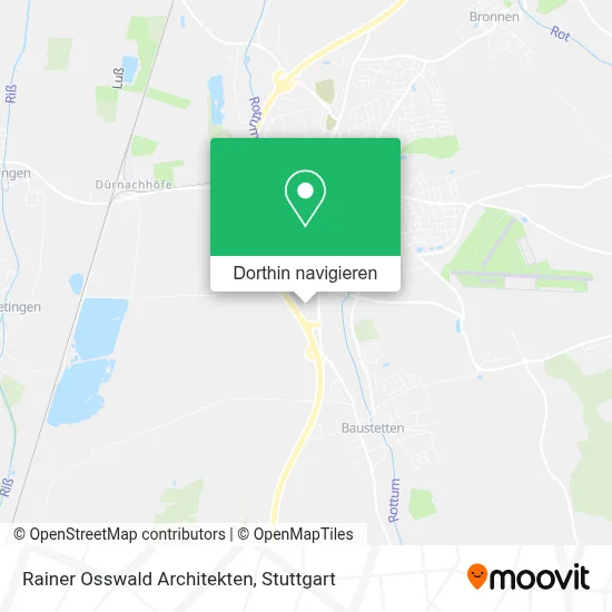 Rainer Osswald Architekten Karte