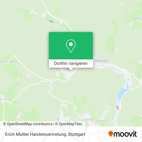 Erich Mutter Handelsvertretung Karte