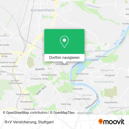 R+V Versicherung Karte