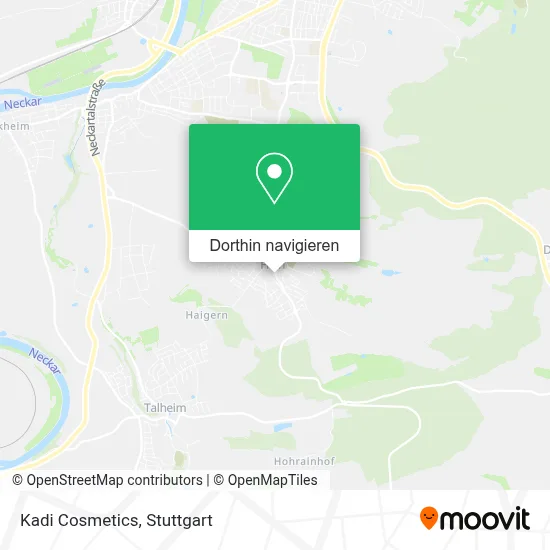 Kadi Cosmetics Karte