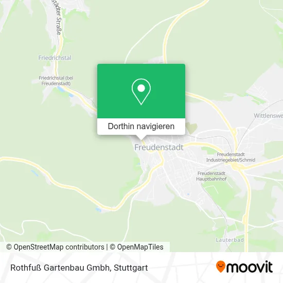 Rothfuß Gartenbau Gmbh Karte