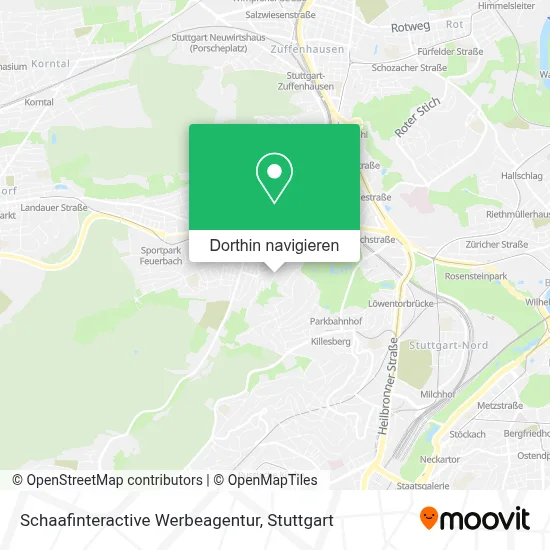 Schaafinteractive Werbeagentur Karte
