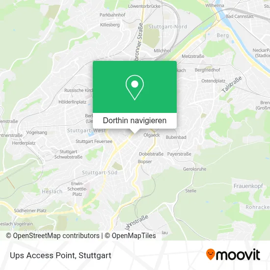 Ups Access Point Karte