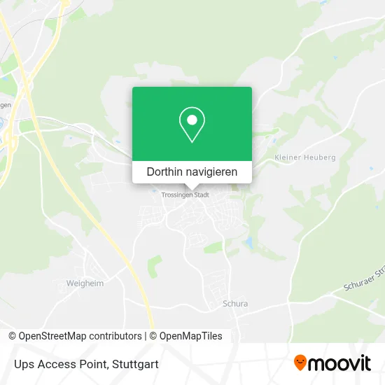 Ups Access Point Karte