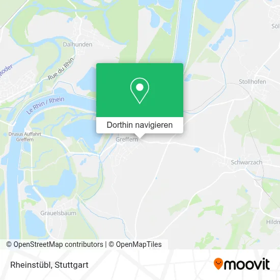 Rheinstübl Karte
