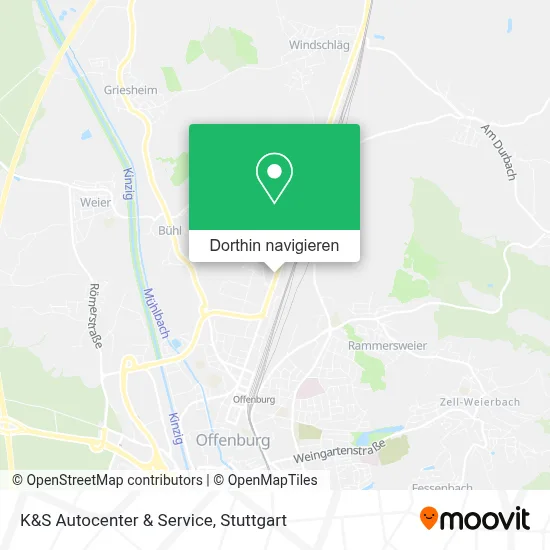 K&S Autocenter & Service Karte