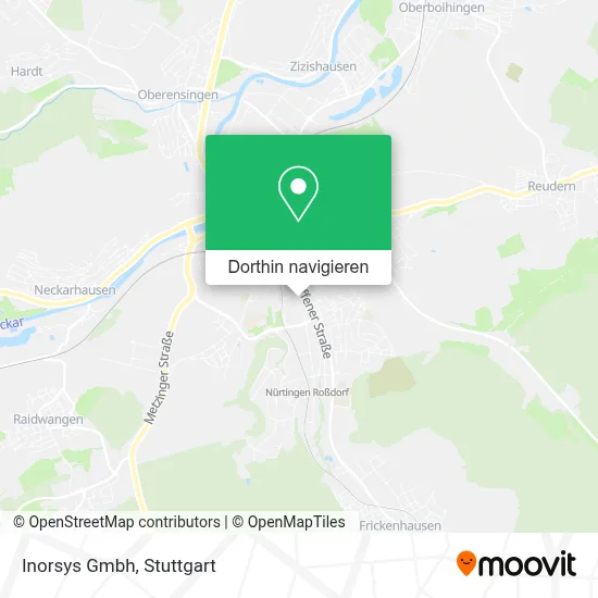 Inorsys Gmbh Karte